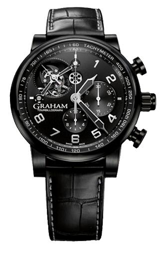 Replica Graham Watch 2TWTB.B02A Tourbillograph Trackmaster Black Replica Graham Watch 2TWTB.B02A Tourbillograph Trackmaster Black